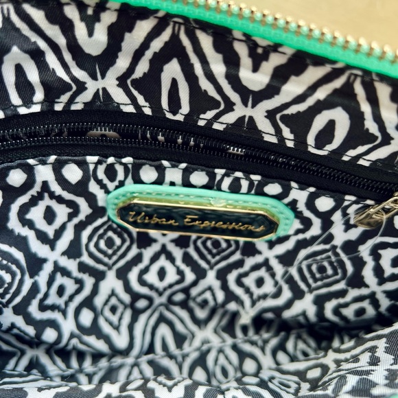 Urban Expressions Crossbody Bag in Mint - Picture 8 of 10